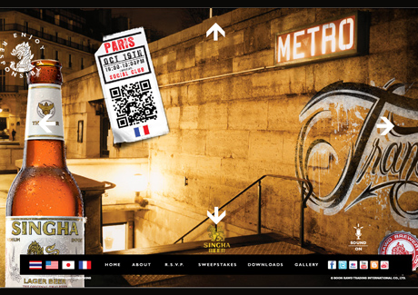 Singha Beer launches global 'Transportraits' art campaign