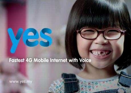 BBH kicks off 'Yes' campaign for YTL's 4G mobile internet network