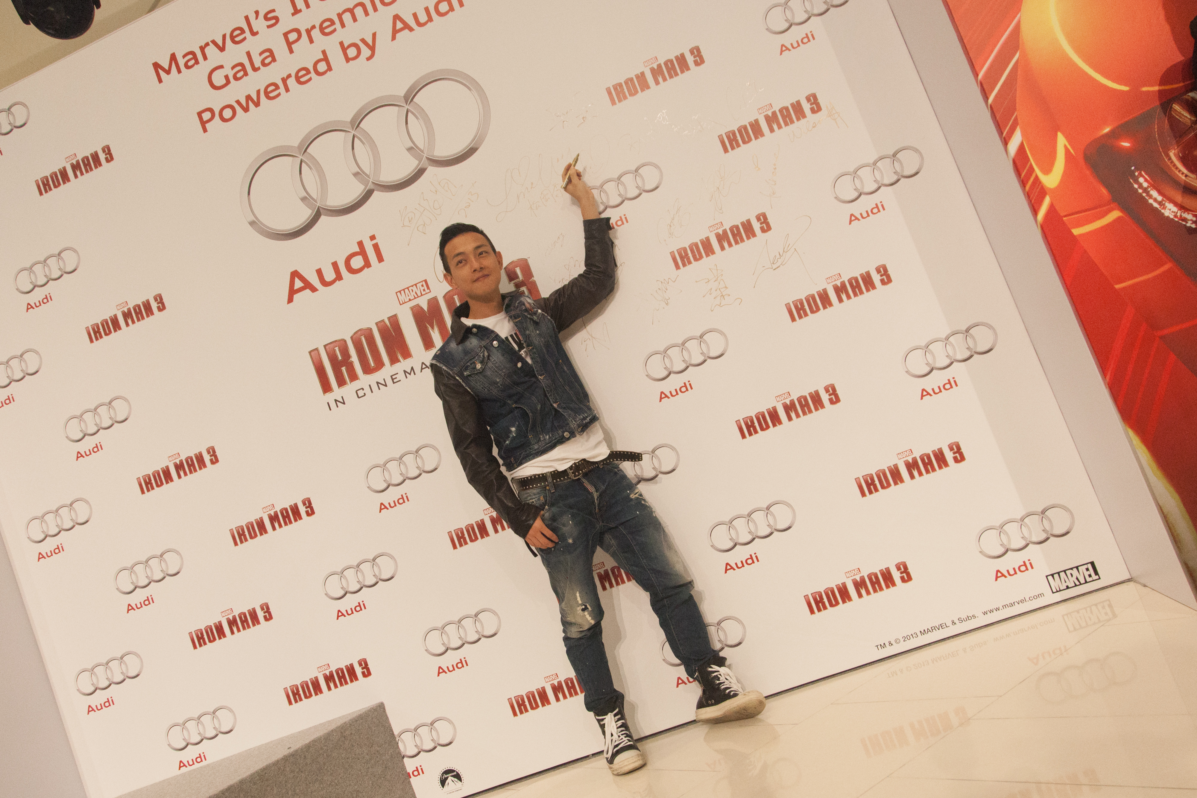 Audi hosts Iron Man 3 gala premiere in Hong Kong