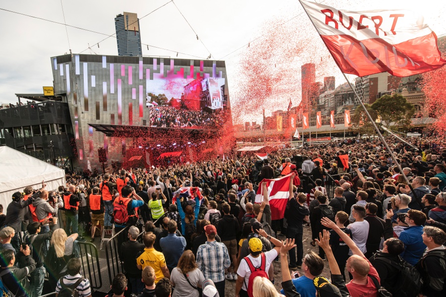 Photos: Formula 1 launch event in Melbourne