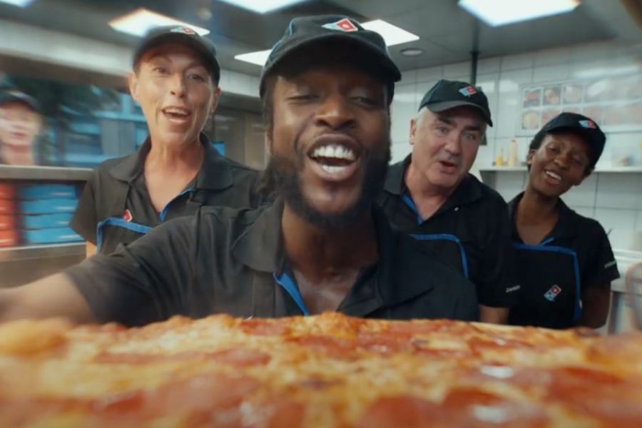 Domino’s serenades jobseekers with football chants