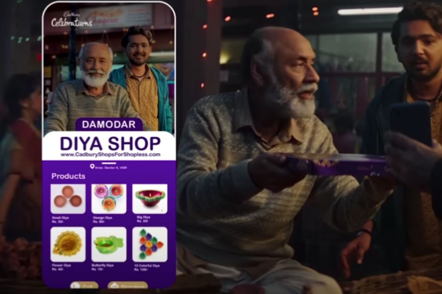 Cadbury Celebrations illuminates a hawker's Diwali