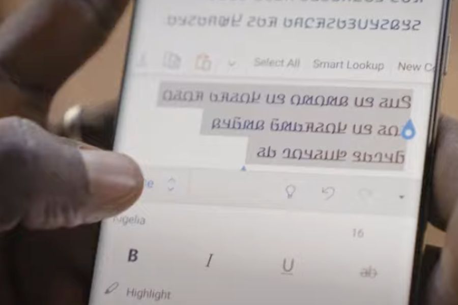 New Microsoft typeface aims to preserve a West African language