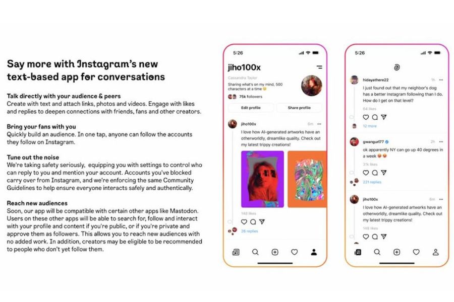 Instagram set to launch text-based app