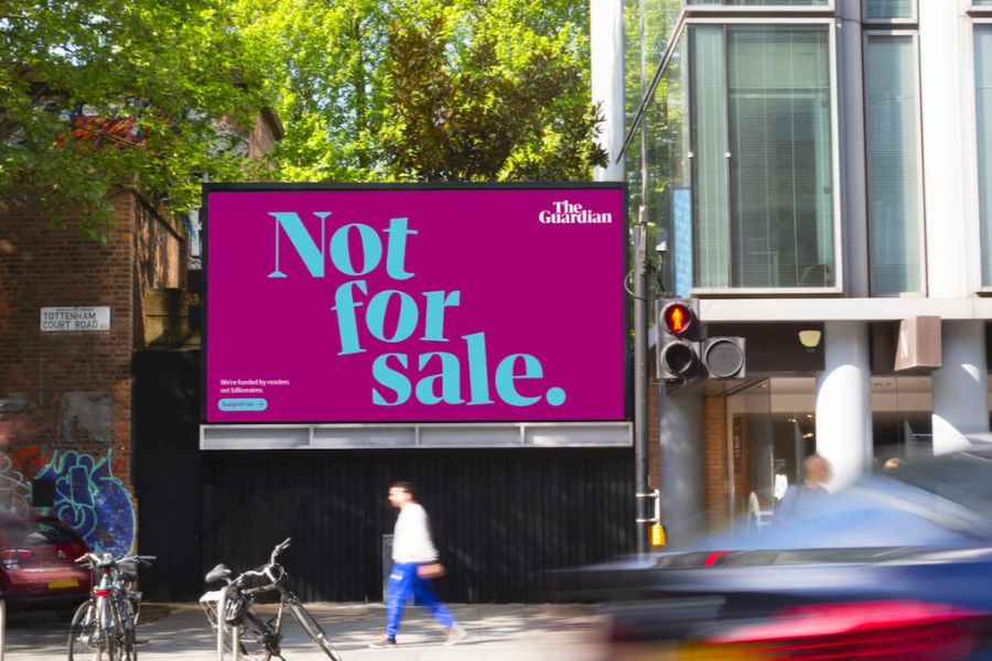 The Guardian unveils first major ad push in four years