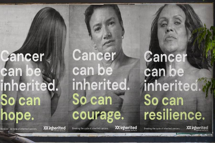 Powerful rebranding for Inherited Cancers Australia promotes life-saving support