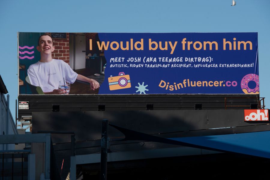 Disinfluencer launches crowdfunded disability campaign in Australia