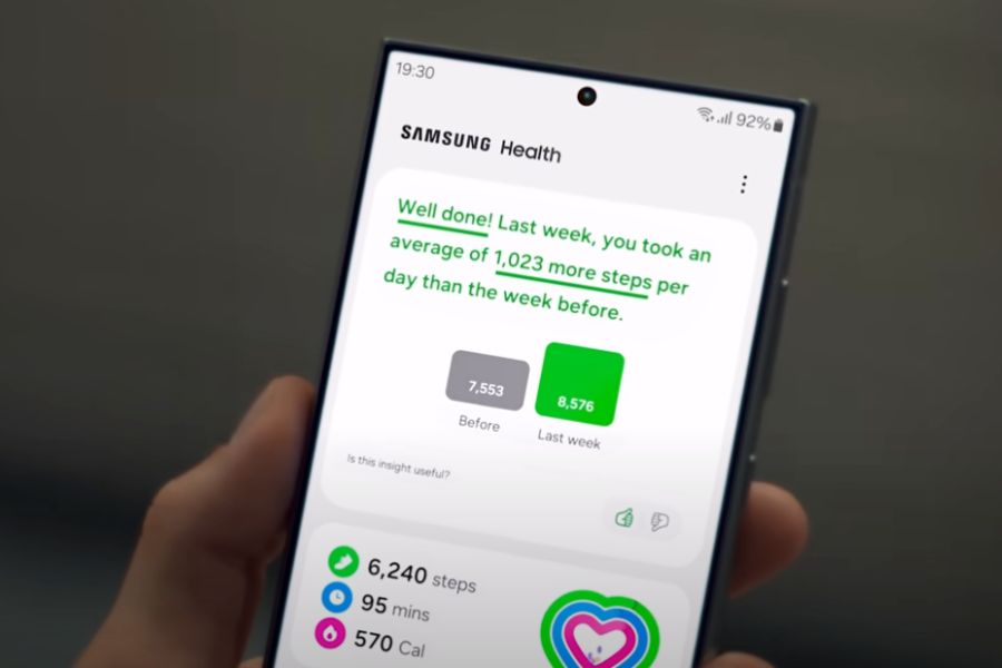 Samsung spot spotlights how Galaxy AI can assist health and fitness