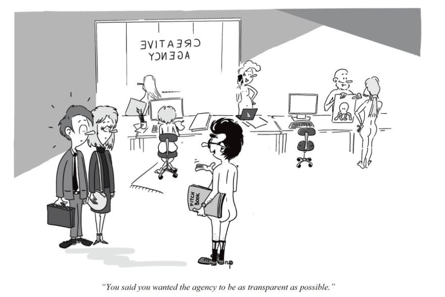 Woolley Marketing: How much transparency is too much transparency?