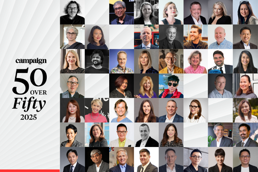 Campaign Asia-Pacific's inaugural 50 Over Fifty winners
