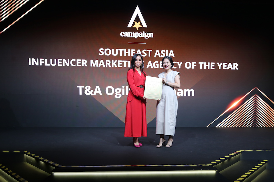 AOY Insights: Double gold for T&A Ogilvy — wins for SE Asia Influencer Marketing Agency of the Year and Vietnam PR Agency of the Year