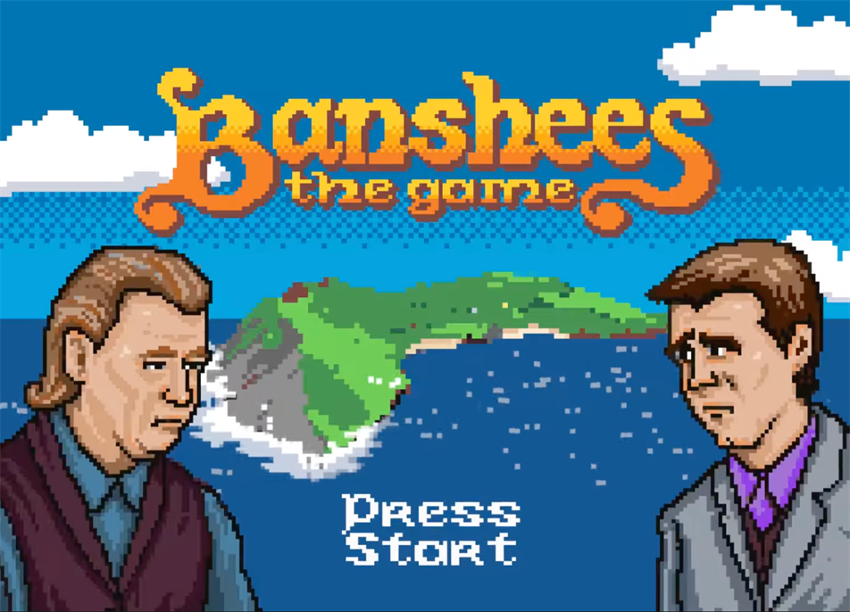 Irish agency recreates The Banshees of Inisherin as 8-bit arcade game