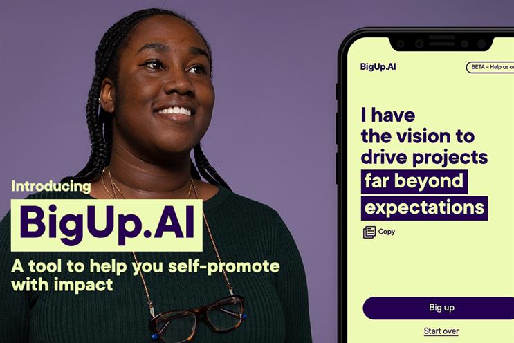 AnalogFolk encourages women to 'big up' language with AI app