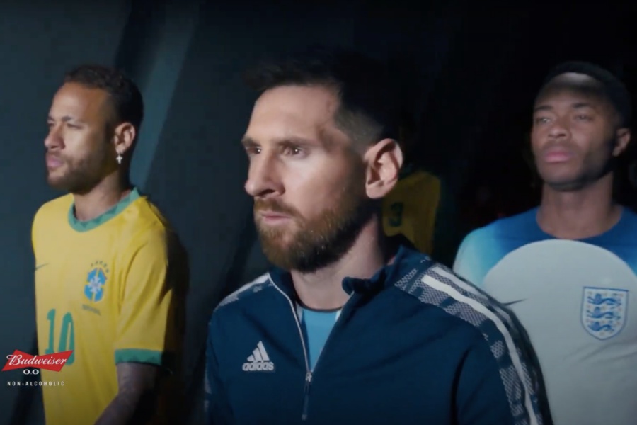 Budweiser kicks off World Cup campaign with Messi, Neymar and Sterling