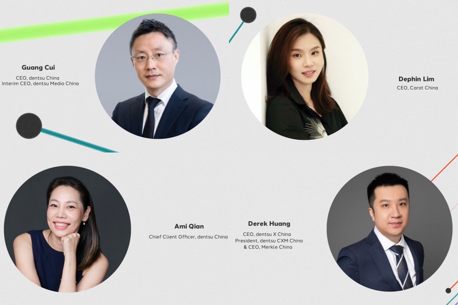 Dentsu China unveils new media agency heads