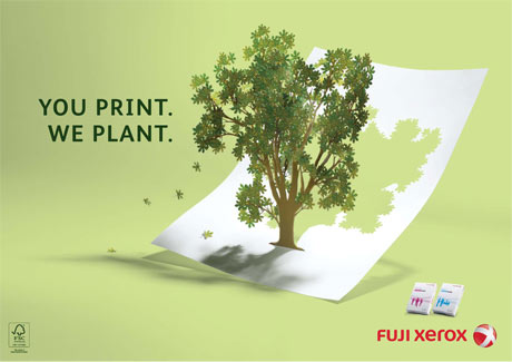 Blak Labs goes green for Fuji Xerox Paper