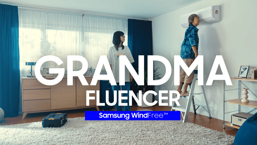 Samsung's new air conditioner campaign is grandma-approved 