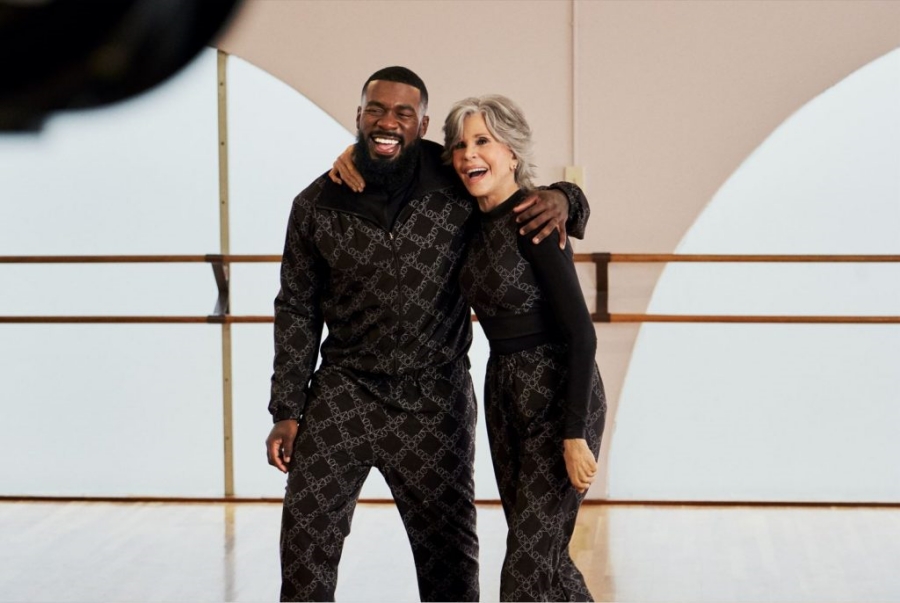H&M taps Jane Fonda and JaQuel Knight for global sportswear launch