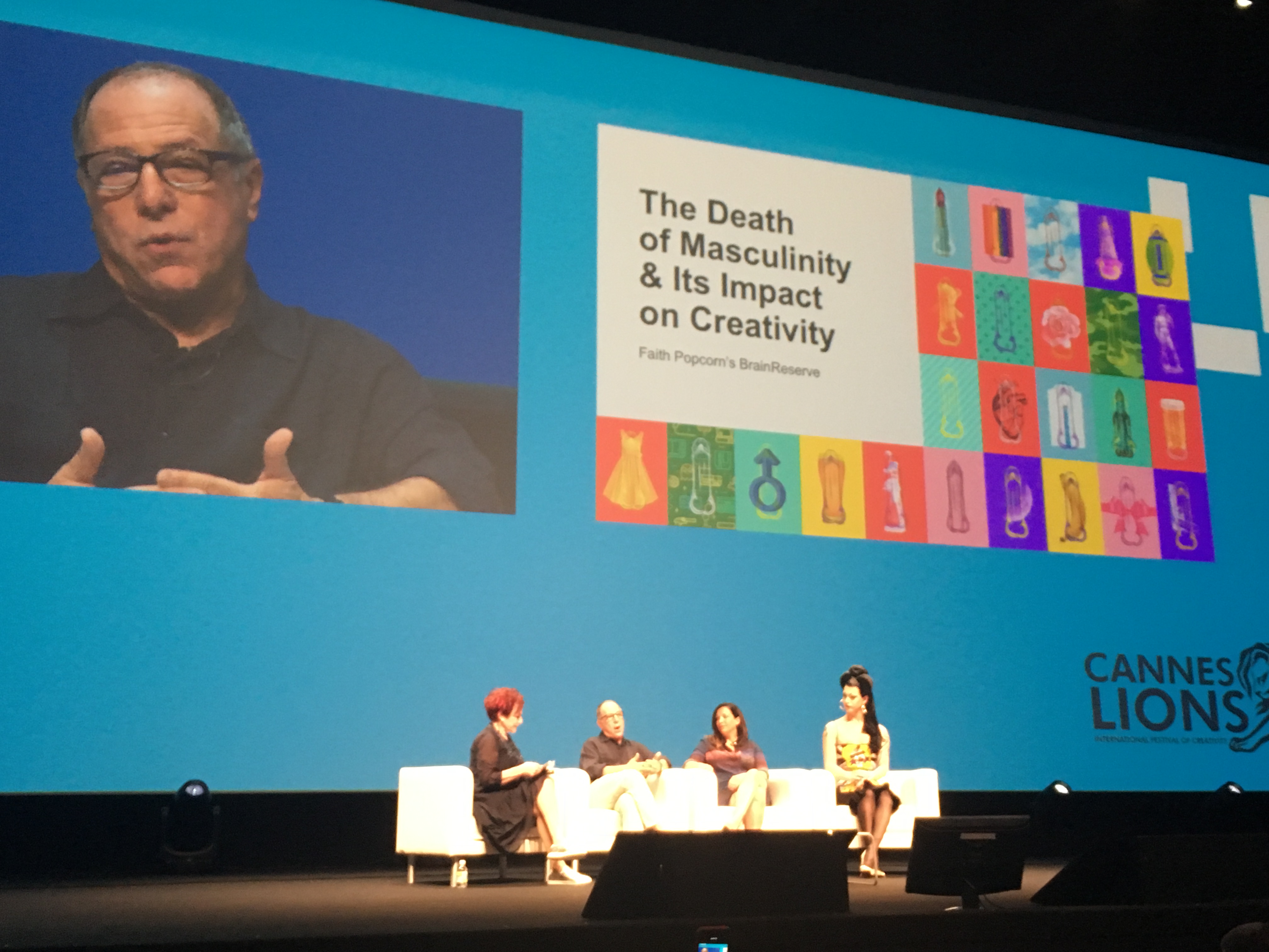 "What about poor men?" Cannes panel gets stuck into gender debate