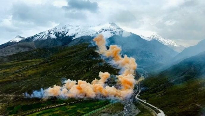 Arc'teryx apologises after fireworks stunt in the Himalayas