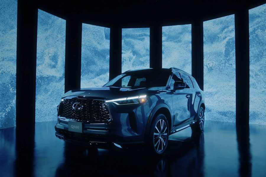Infiniti Motor creates 'once-in-a-blue-moon' kind of hue for new SUV
