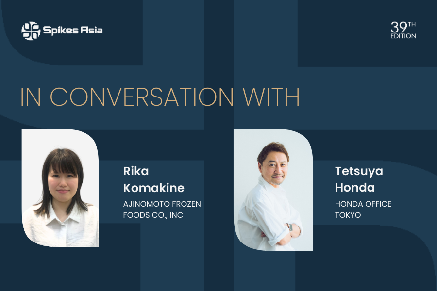 Spikes Asia 2025: Rika Komakine and Tetsuya Honda on a Gyoza triumph