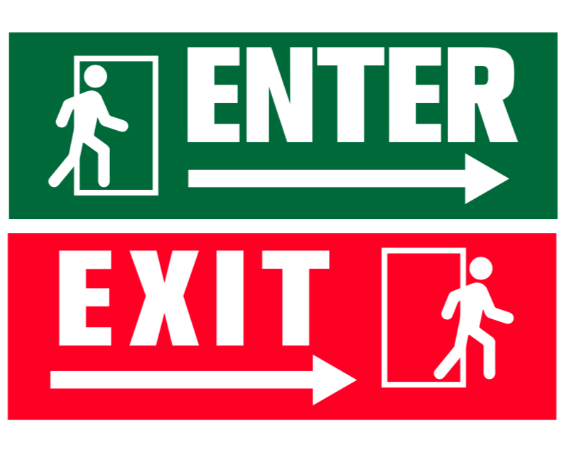 Top exits and entrances of 2021