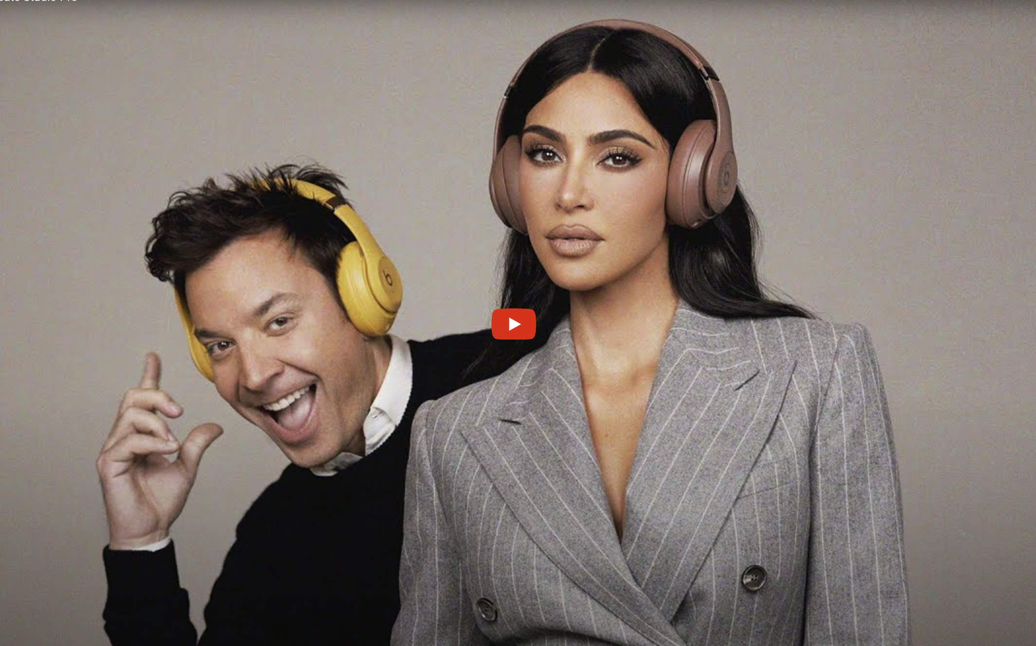 Beats pits Jimmy Fallon against Kim Kardashian in latest campaign