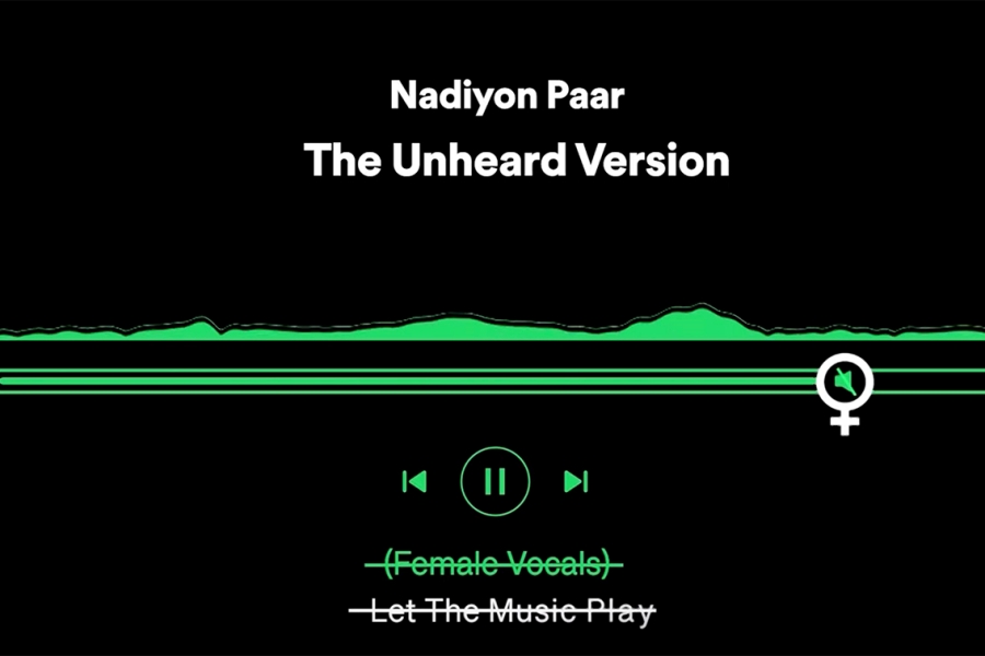 Spotify proves that women are indeed music to the ears