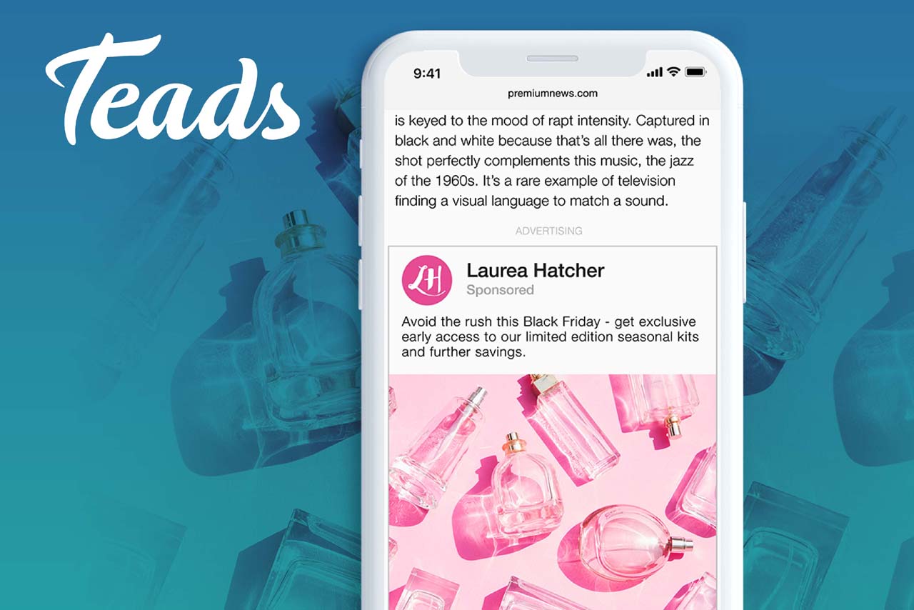 Teads' new tech extends reach of social campaigns to premium media