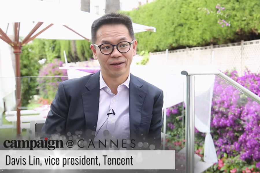 Campaign at Cannes: Interview with Tencent's Davis Lin
