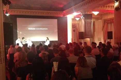 Panelists discuss the importance of being fearless