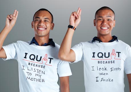 Ogilvy Singapore celebrates quitters in anti-smoking drive