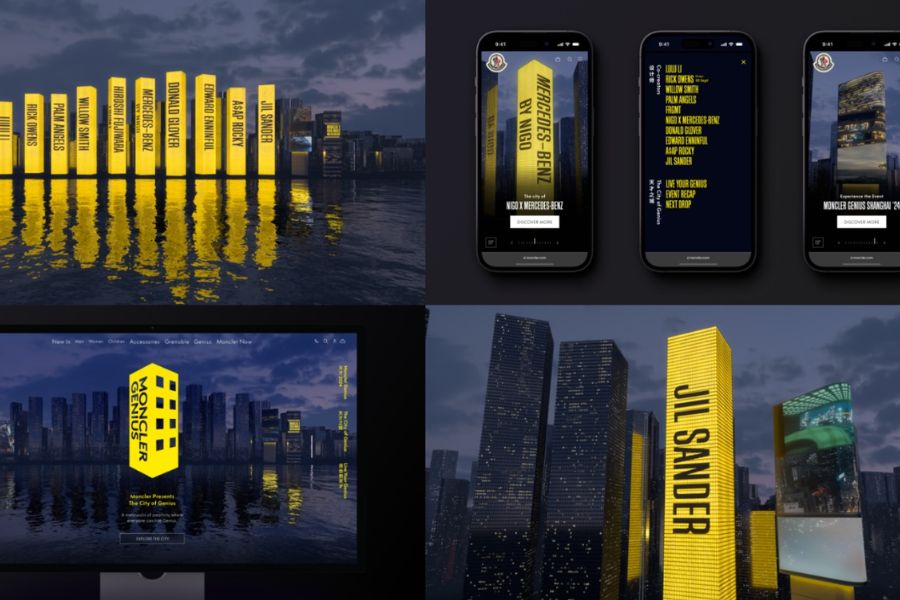 Moncler experience examines 'genius' with collections by Donald Glover and Willow Smith