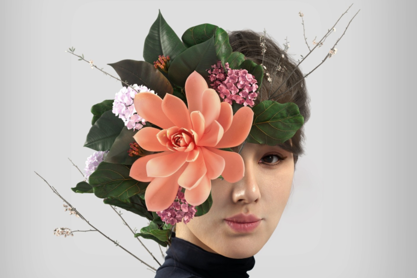 How a virtual human's artwork was both created and sold at a Hong Kong auction