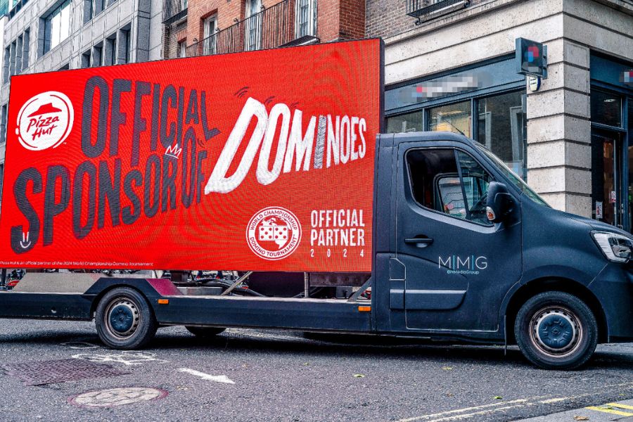 Pizza Hut becomes ‘official sponsor of dominoes’