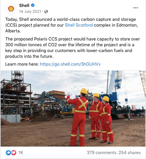 Shell puts global PR up for review