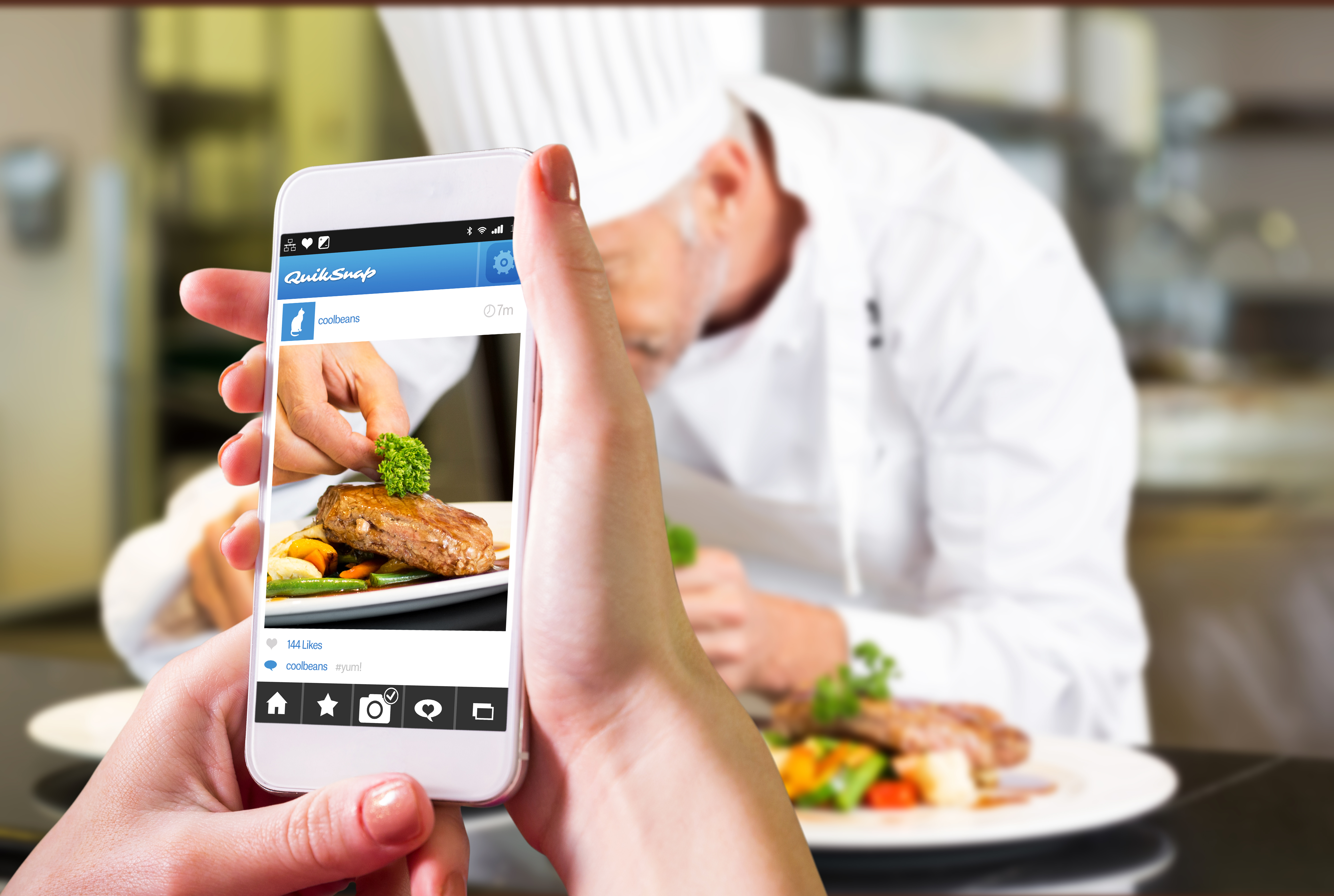 What's on a restaurant's marketing menu?