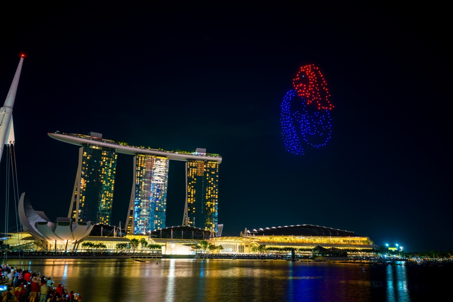 How it really works... drone light shows