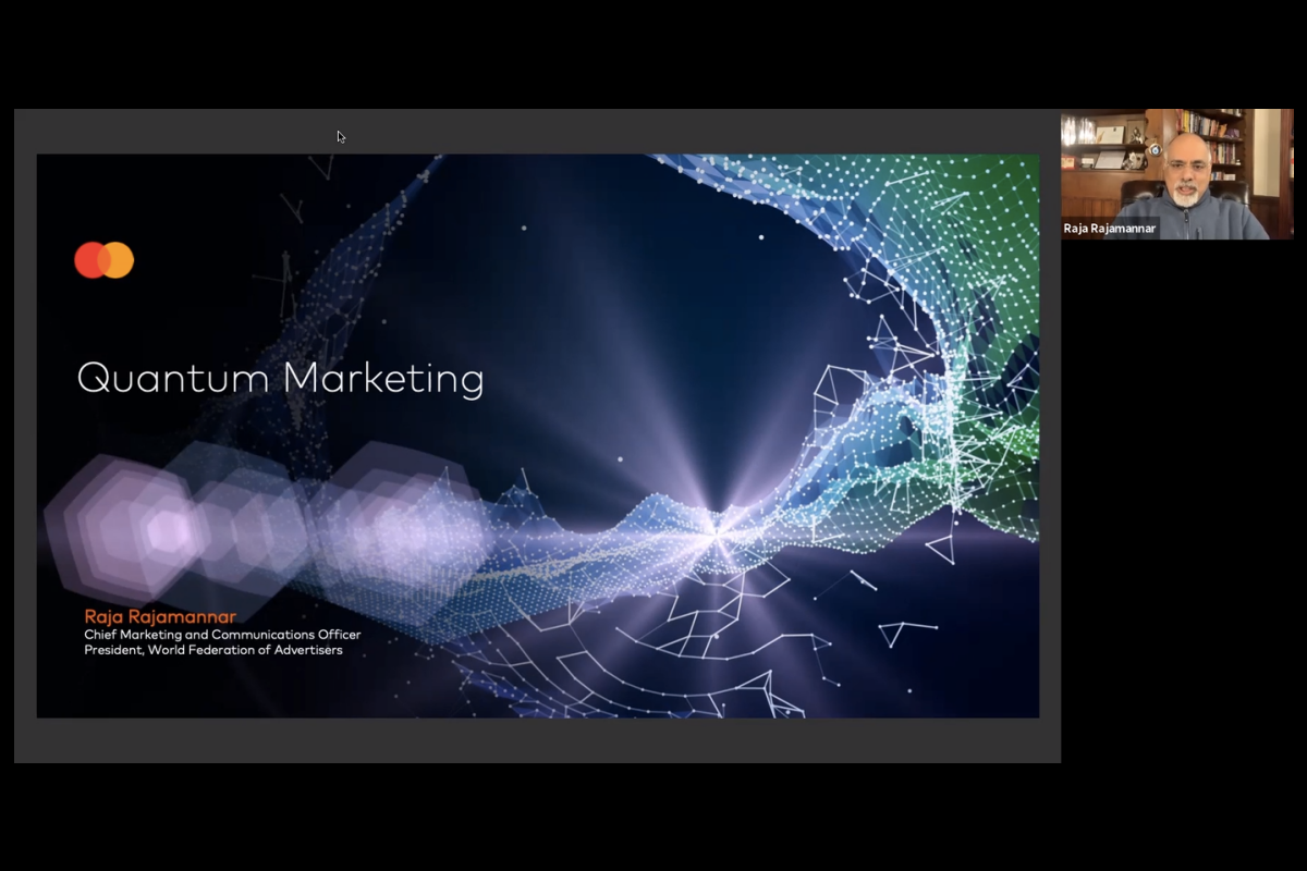 Global CMO keynote: Mastercard's Raja Rajamannar on quantum marketing